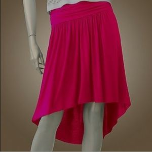 JENNIFER LOPEZ JLo- 🔥 Fuschia High Low Skirt, Size Small